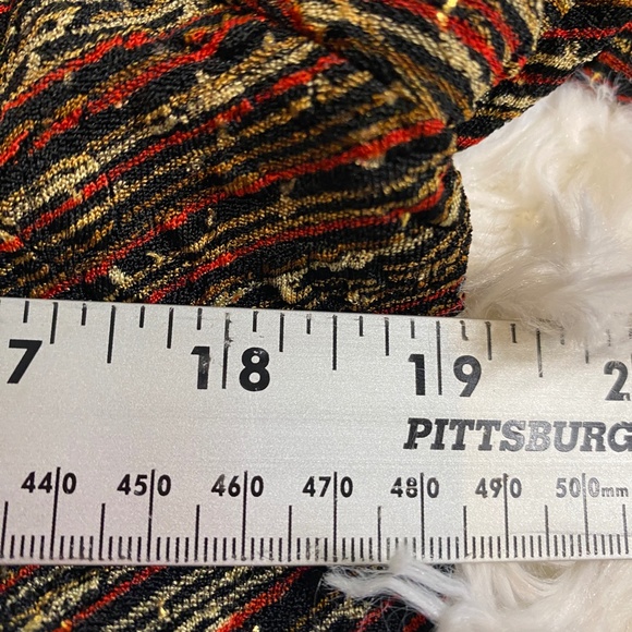 Coldwater Creek Two Piece Shell with open front Cardigan Fall Colors - Picture 8 of 9